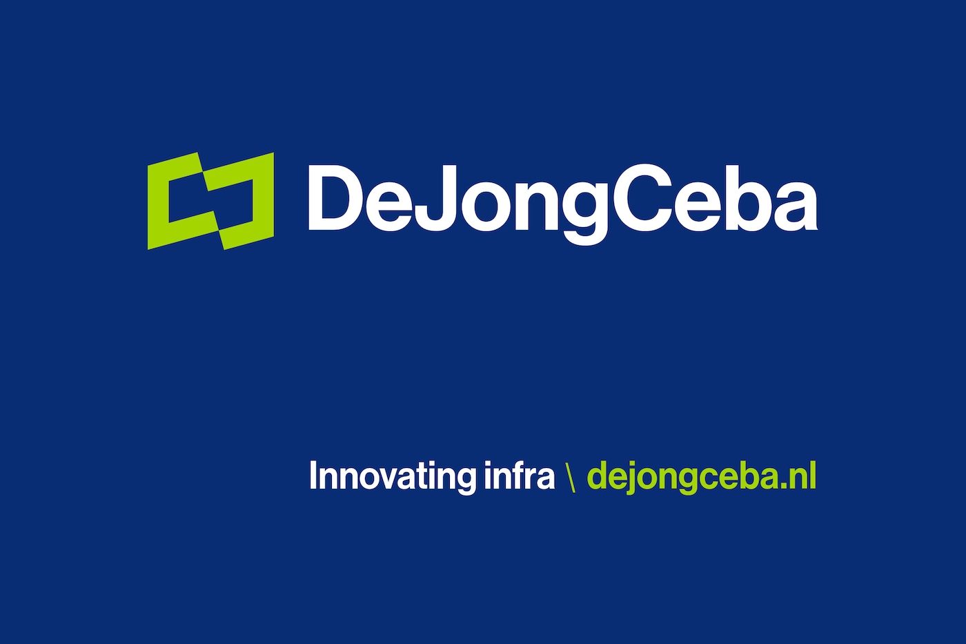 DeJongCeba, innovating infra